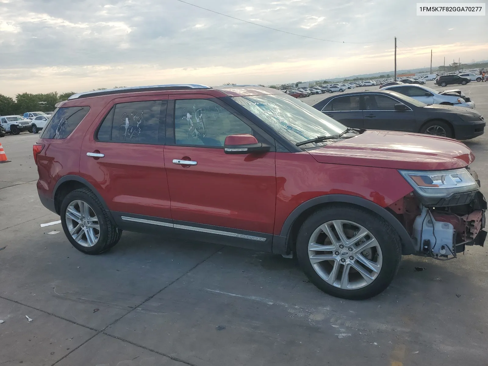 2016 Ford Explorer Limited VIN: 1FM5K7F82GGA70277 Lot: 67847154