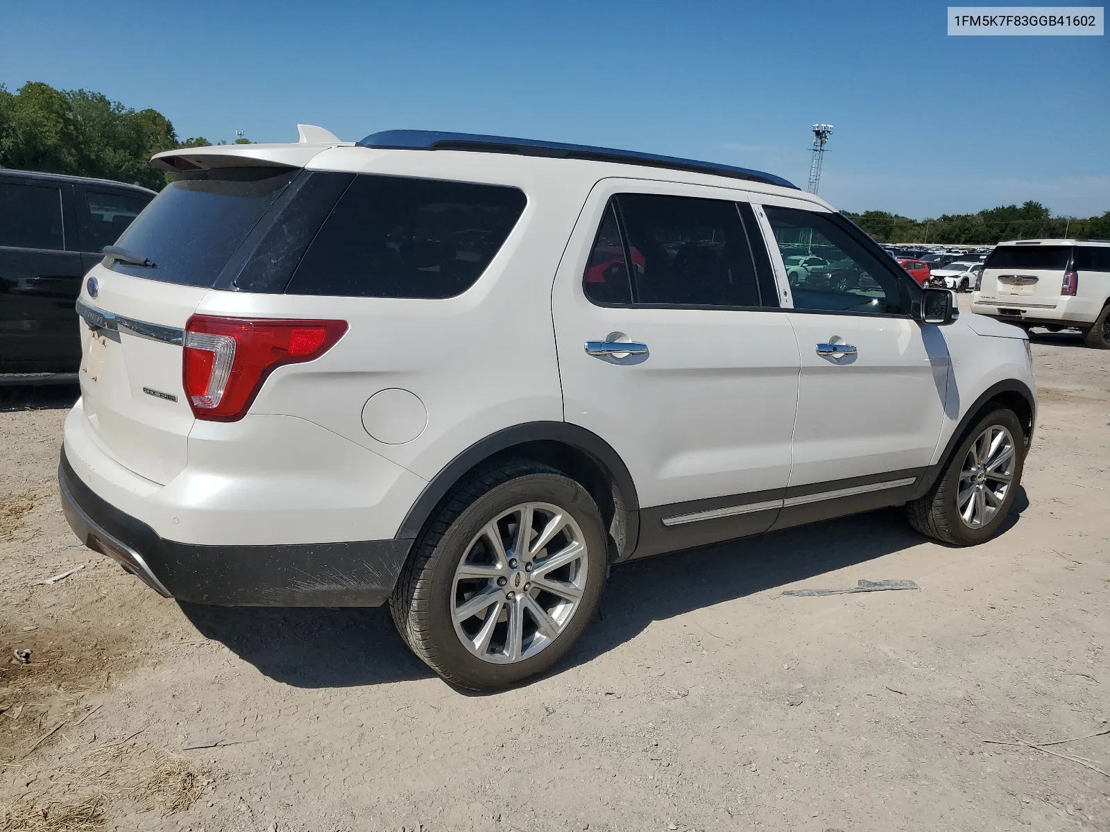 1FM5K7F83GGB41602 2016 Ford Explorer Limited