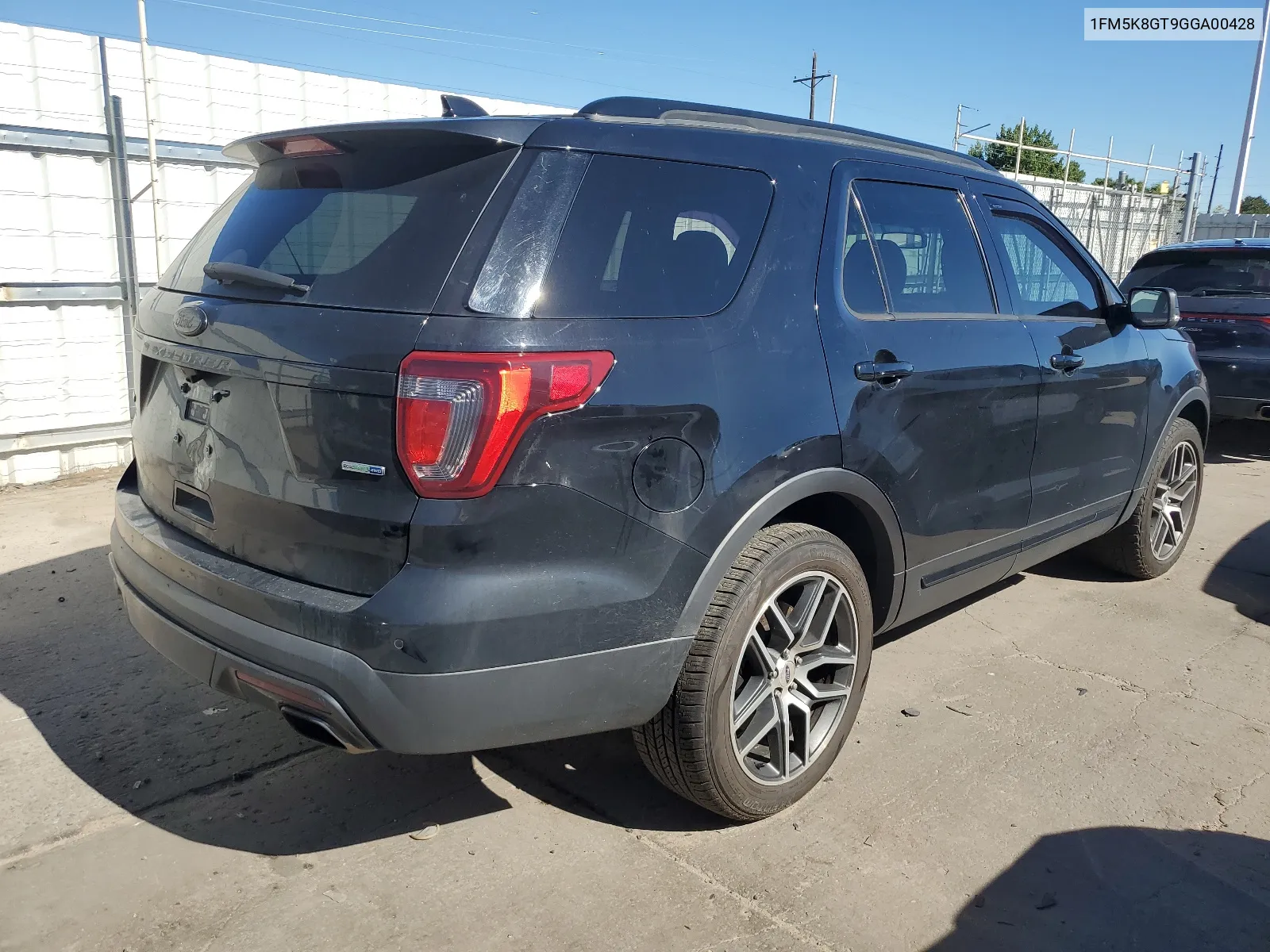 2016 Ford Explorer Sport VIN: 1FM5K8GT9GGA00428 Lot: 68270664