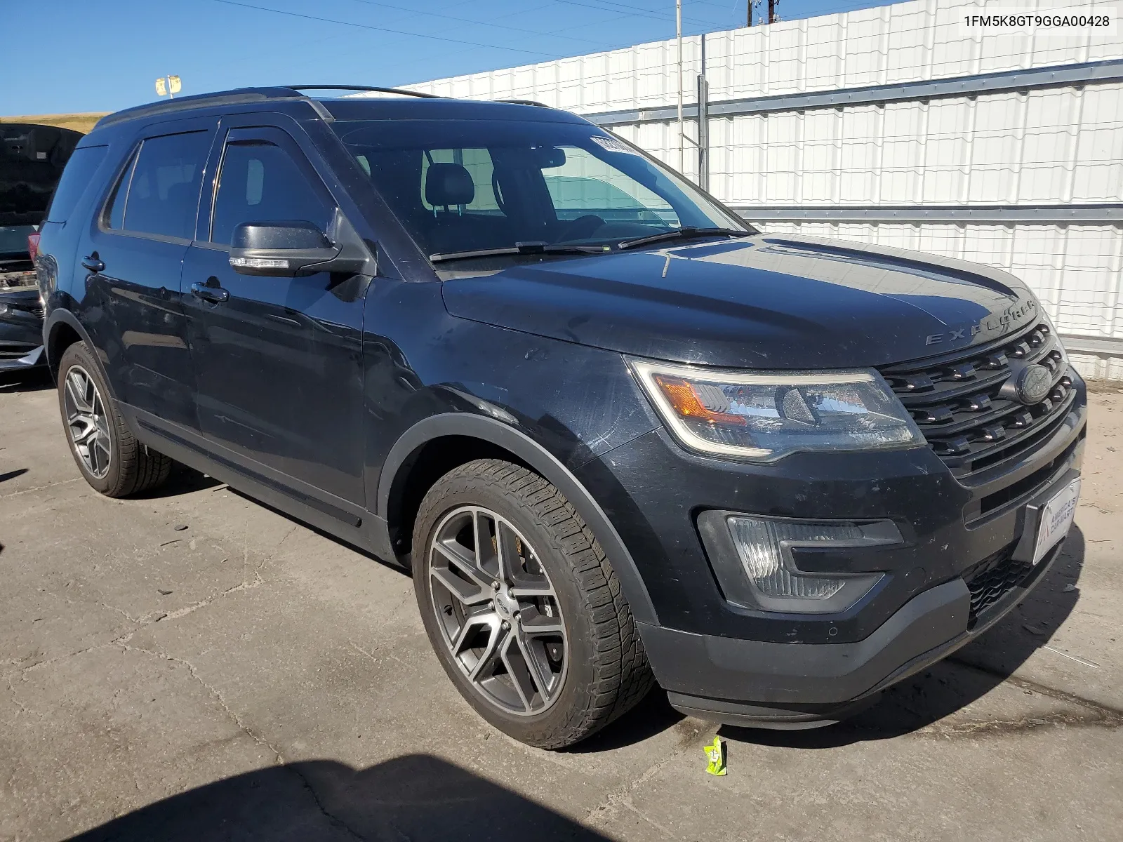 2016 Ford Explorer Sport VIN: 1FM5K8GT9GGA00428 Lot: 68270664