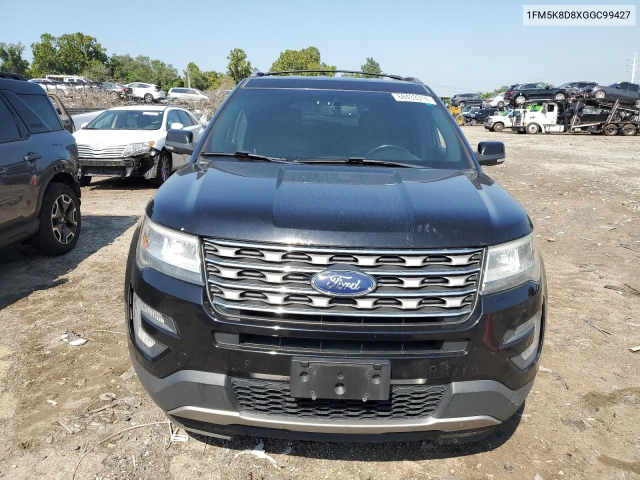 2016 Ford Explorer Xlt VIN: 1FM5K8D8XGGC99427 Lot: 68433314