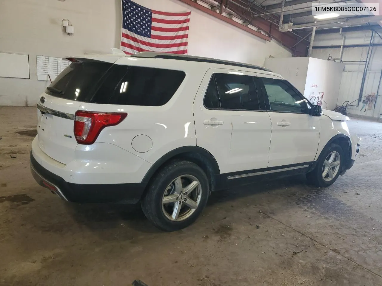 1FM5K8D85GGD07126 2016 Ford Explorer Xlt