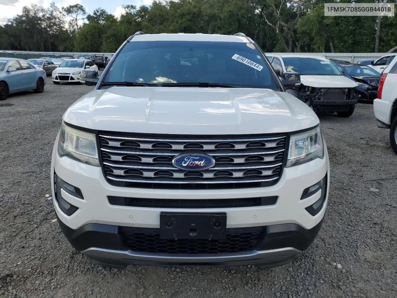 1FM5K7D85GGB44018 2016 Ford Explorer Xlt