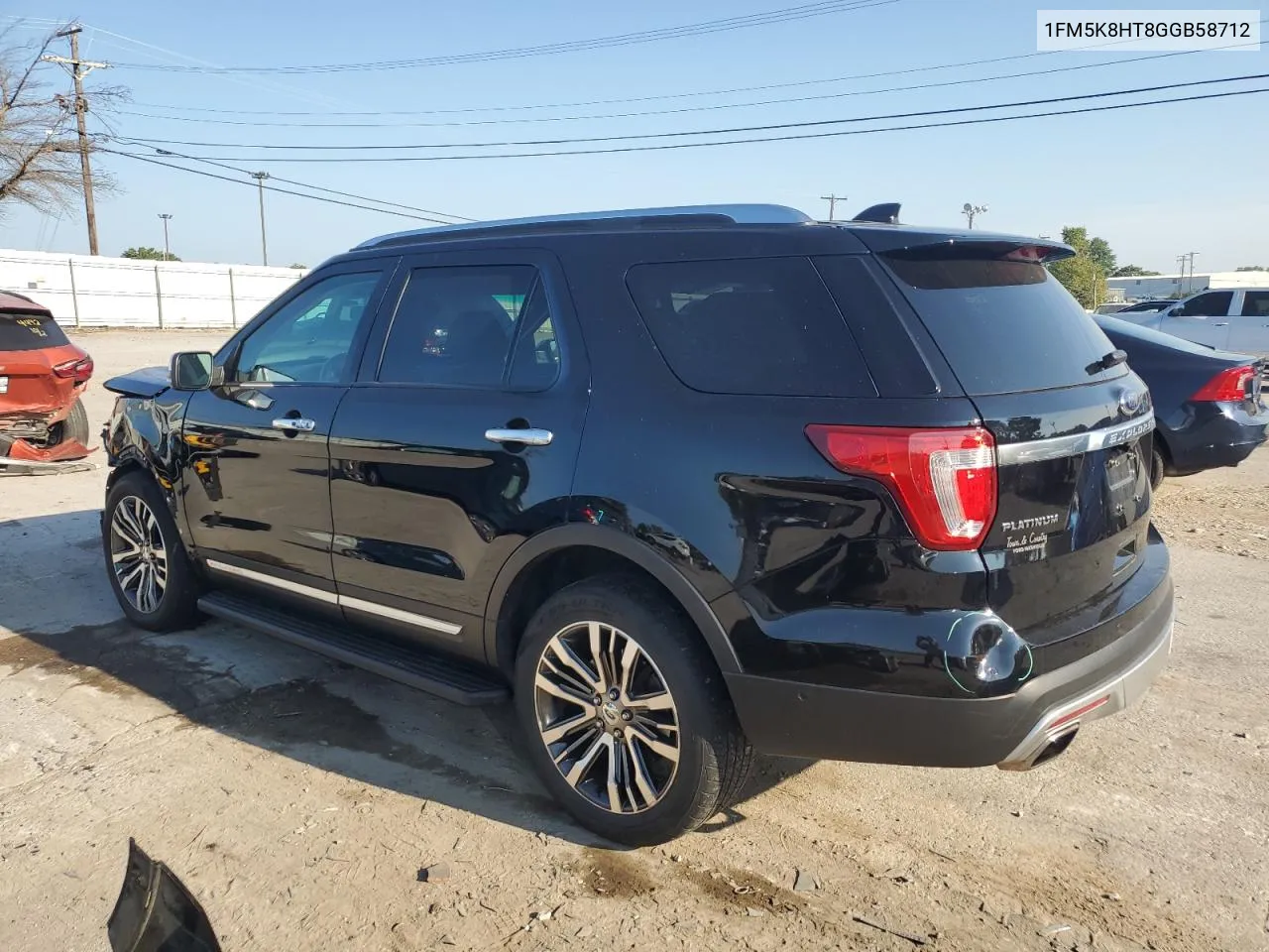 1FM5K8HT8GGB58712 2016 Ford Explorer Platinum