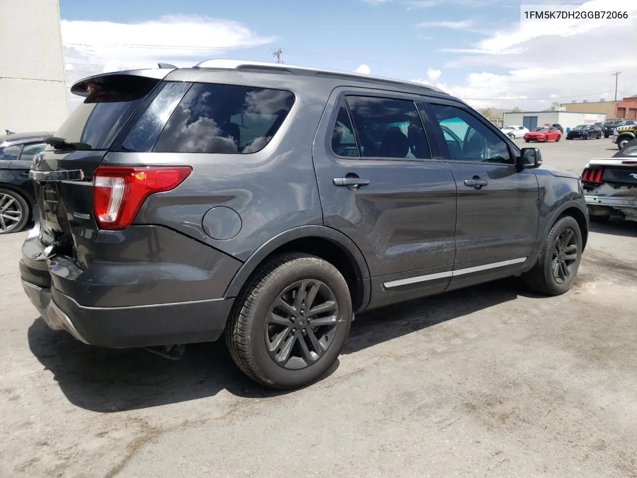 2016 Ford Explorer Xlt VIN: 1FM5K7DH2GGB72066 Lot: 69301464