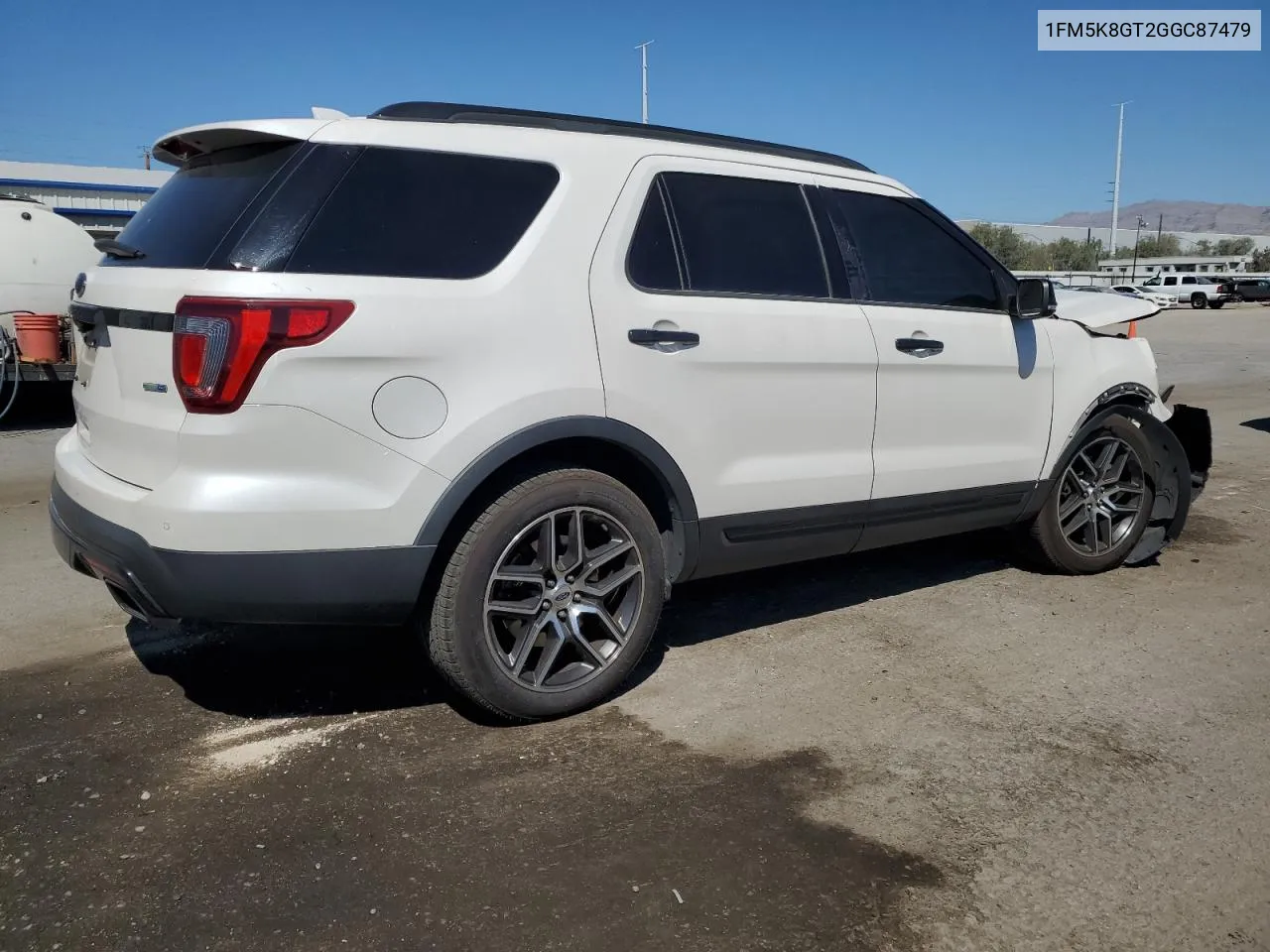 2016 Ford Explorer Sport VIN: 1FM5K8GT2GGC87479 Lot: 69462754