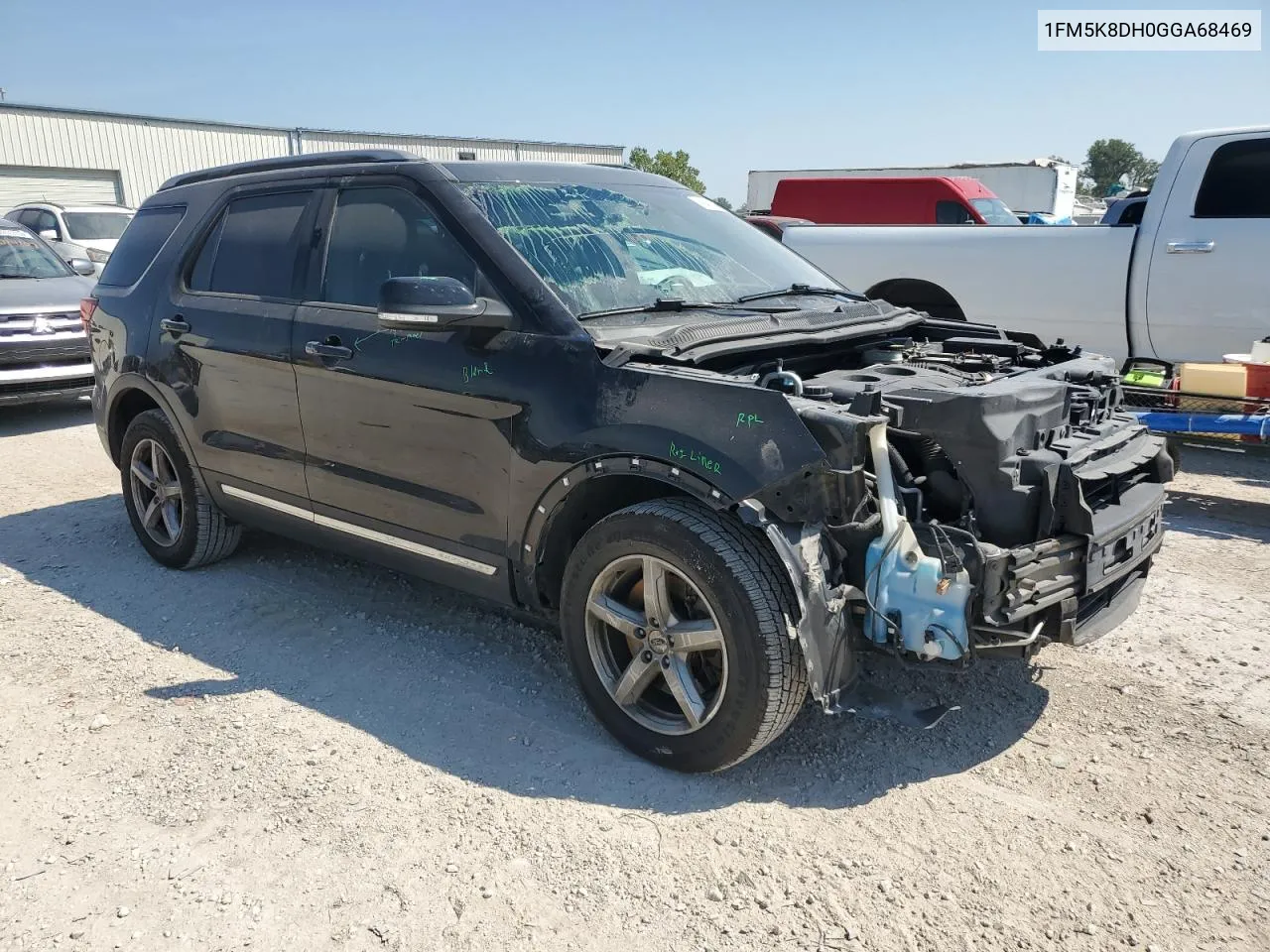 2016 Ford Explorer Xlt VIN: 1FM5K8DH0GGA68469 Lot: 69476644