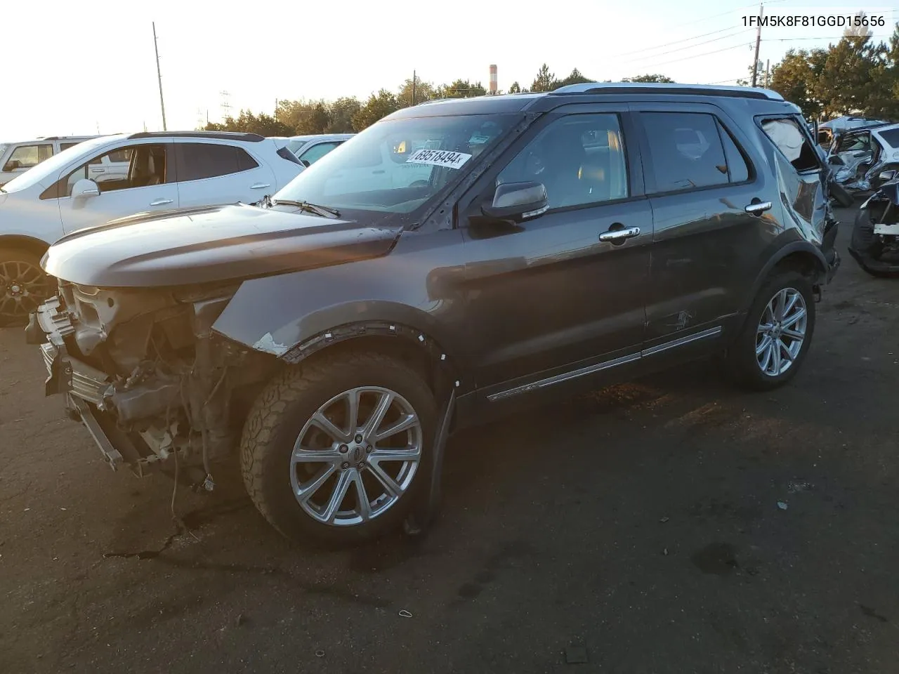 1FM5K8F81GGD15656 2016 Ford Explorer Limited