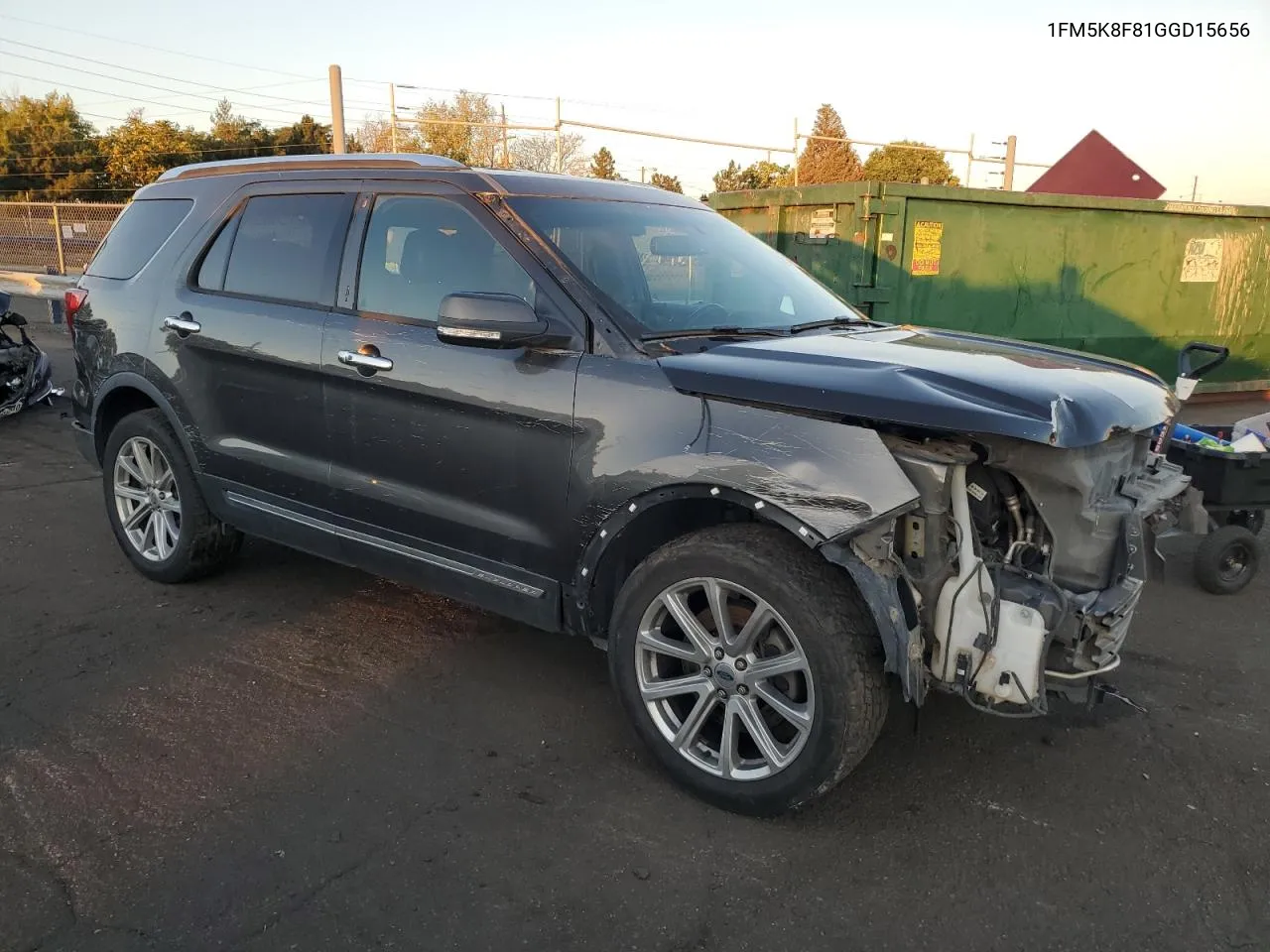 1FM5K8F81GGD15656 2016 Ford Explorer Limited