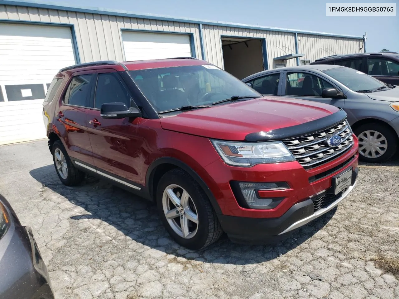 1FM5K8DH9GGB50765 2016 Ford Explorer Xlt