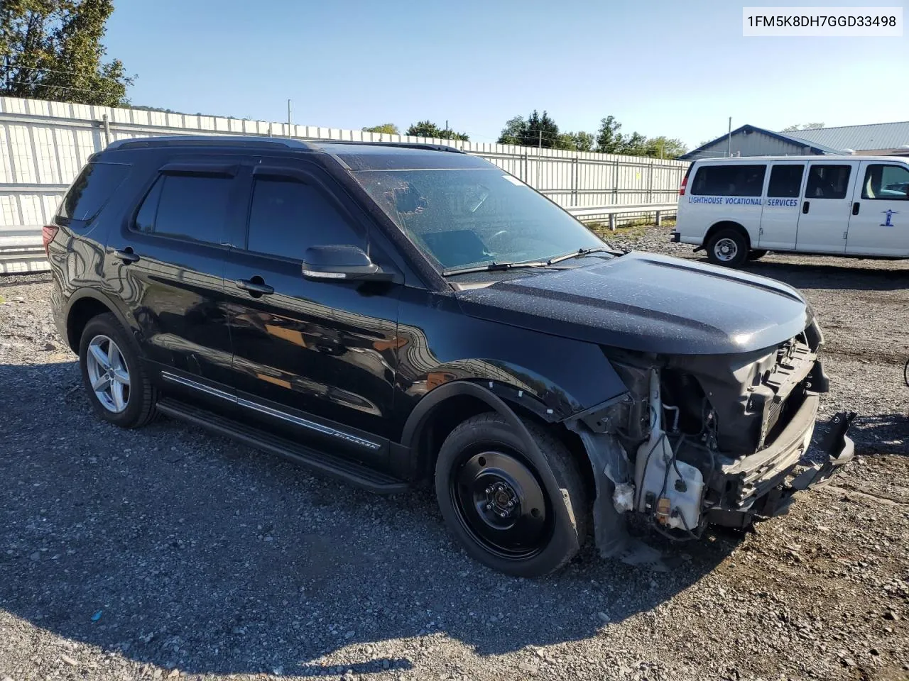 2016 Ford Explorer Xlt VIN: 1FM5K8DH7GGD33498 Lot: 69922654