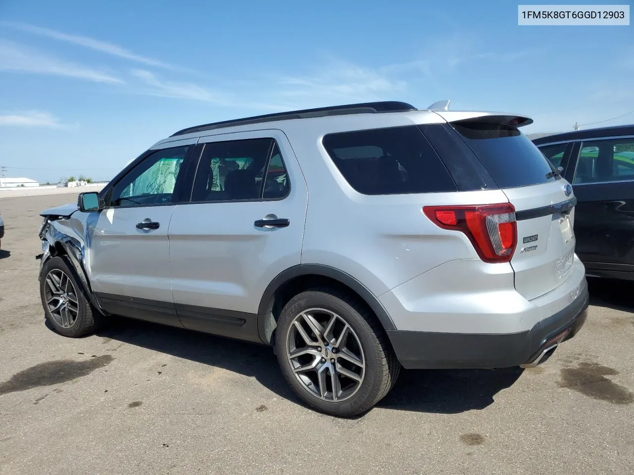 1FM5K8GT6GGD12903 2016 Ford Explorer Sport