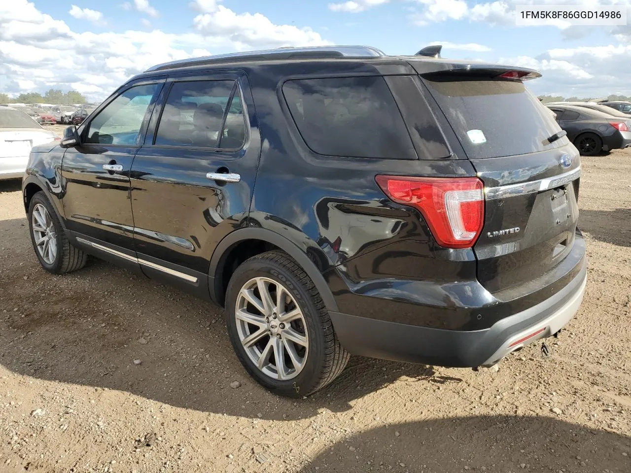 1FM5K8F86GGD14986 2016 Ford Explorer Limited