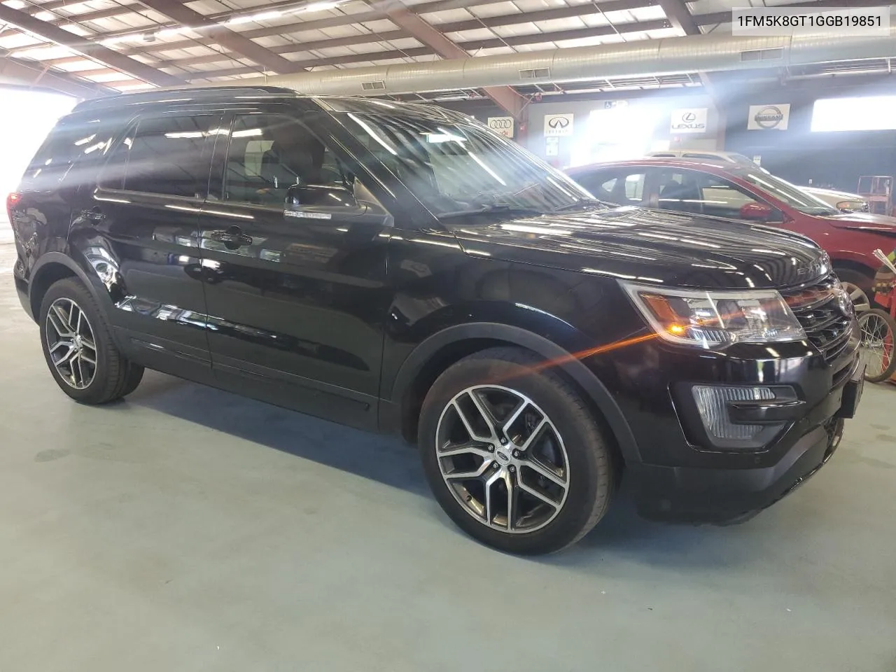 2016 Ford Explorer Sport VIN: 1FM5K8GT1GGB19851 Lot: 70285264