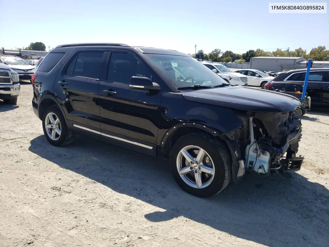 1FM5K8D84GGB95824 2016 Ford Explorer Xlt