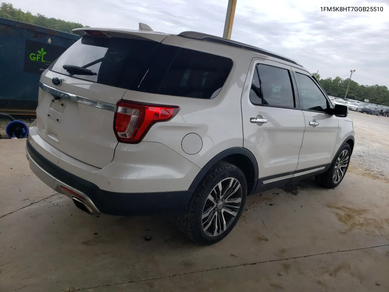 1FM5K8HT7GGB25510 2016 Ford Explorer Platinum