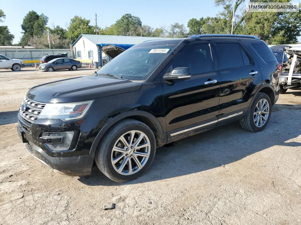 2016 Ford Explorer Limited VIN: 1FM5K8F82GGA87960 Lot: 70411344