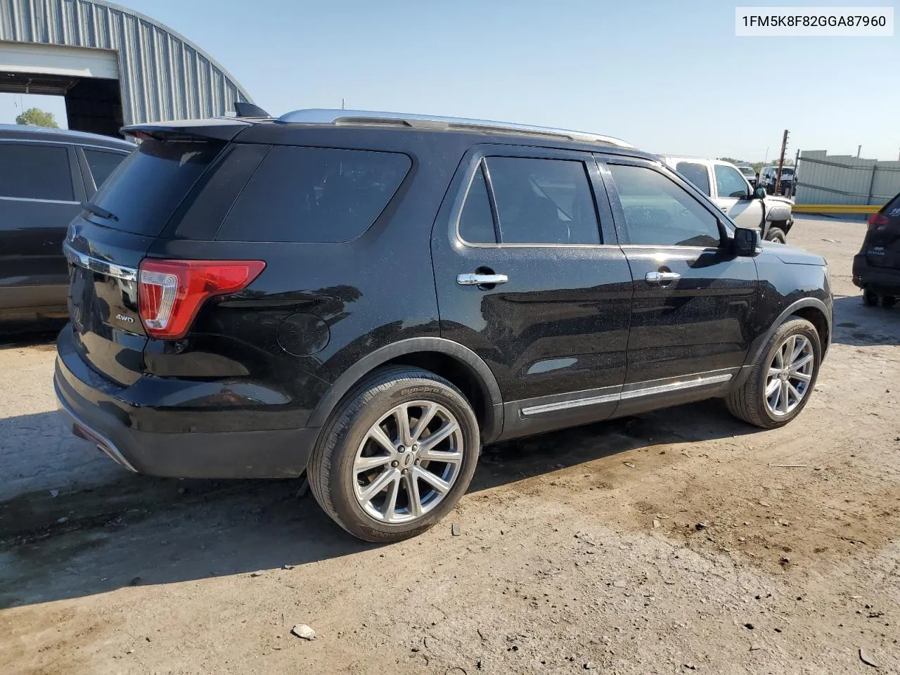 1FM5K8F82GGA87960 2016 Ford Explorer Limited