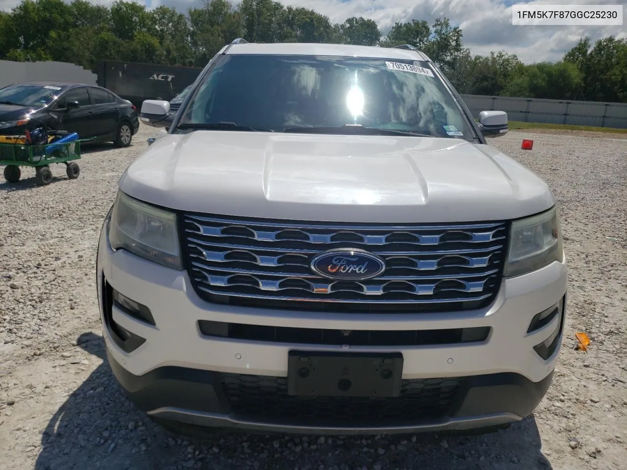 1FM5K7F87GGC25230 2016 Ford Explorer Limited