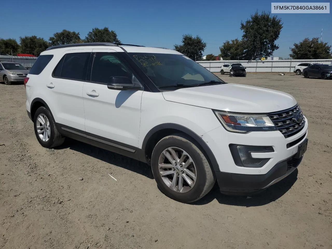 2016 Ford Explorer Xlt VIN: 1FM5K7D84GGA38661 Lot: 70532694