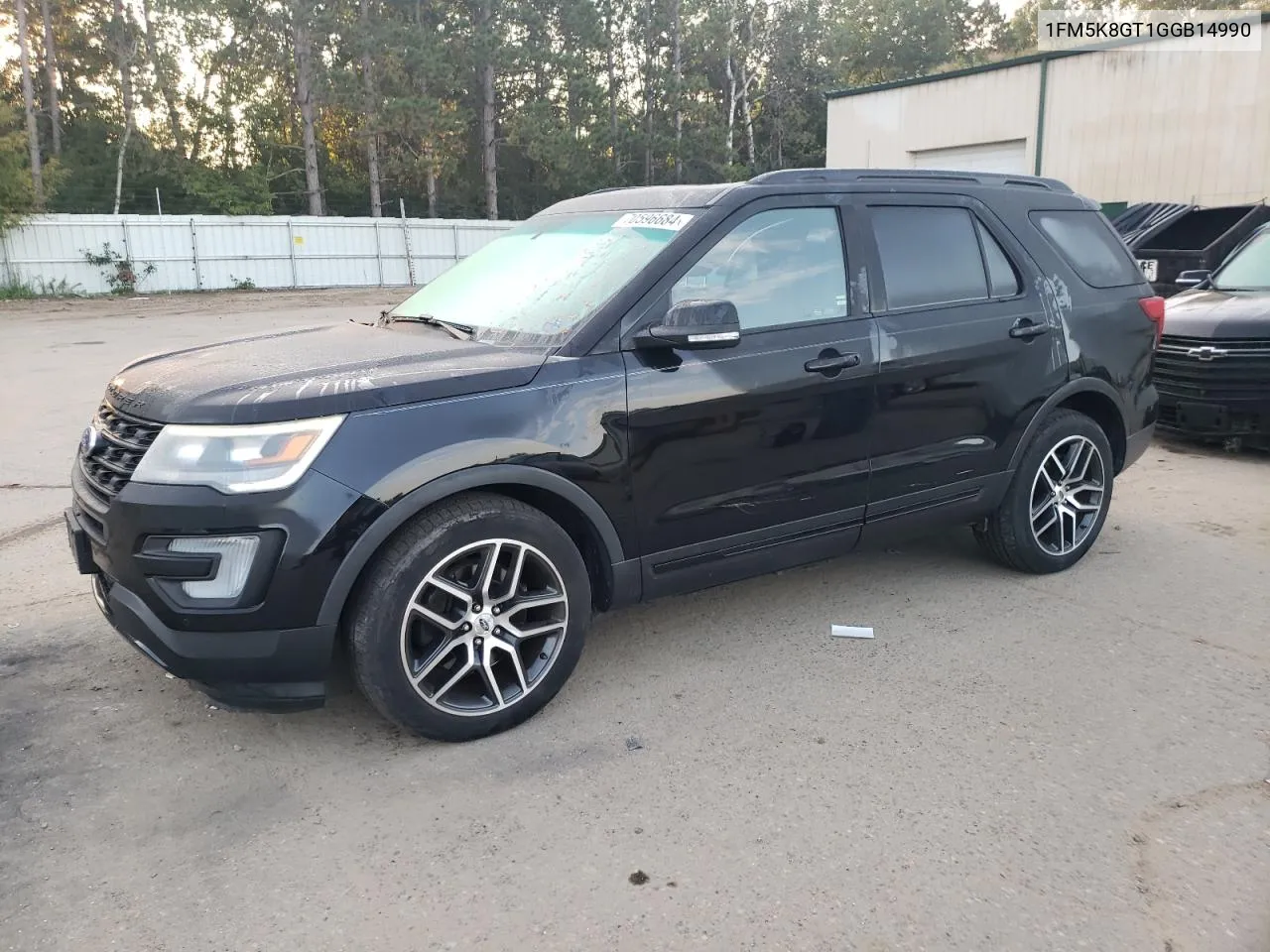 2016 Ford Explorer Sport VIN: 1FM5K8GT1GGB14990 Lot: 70596684