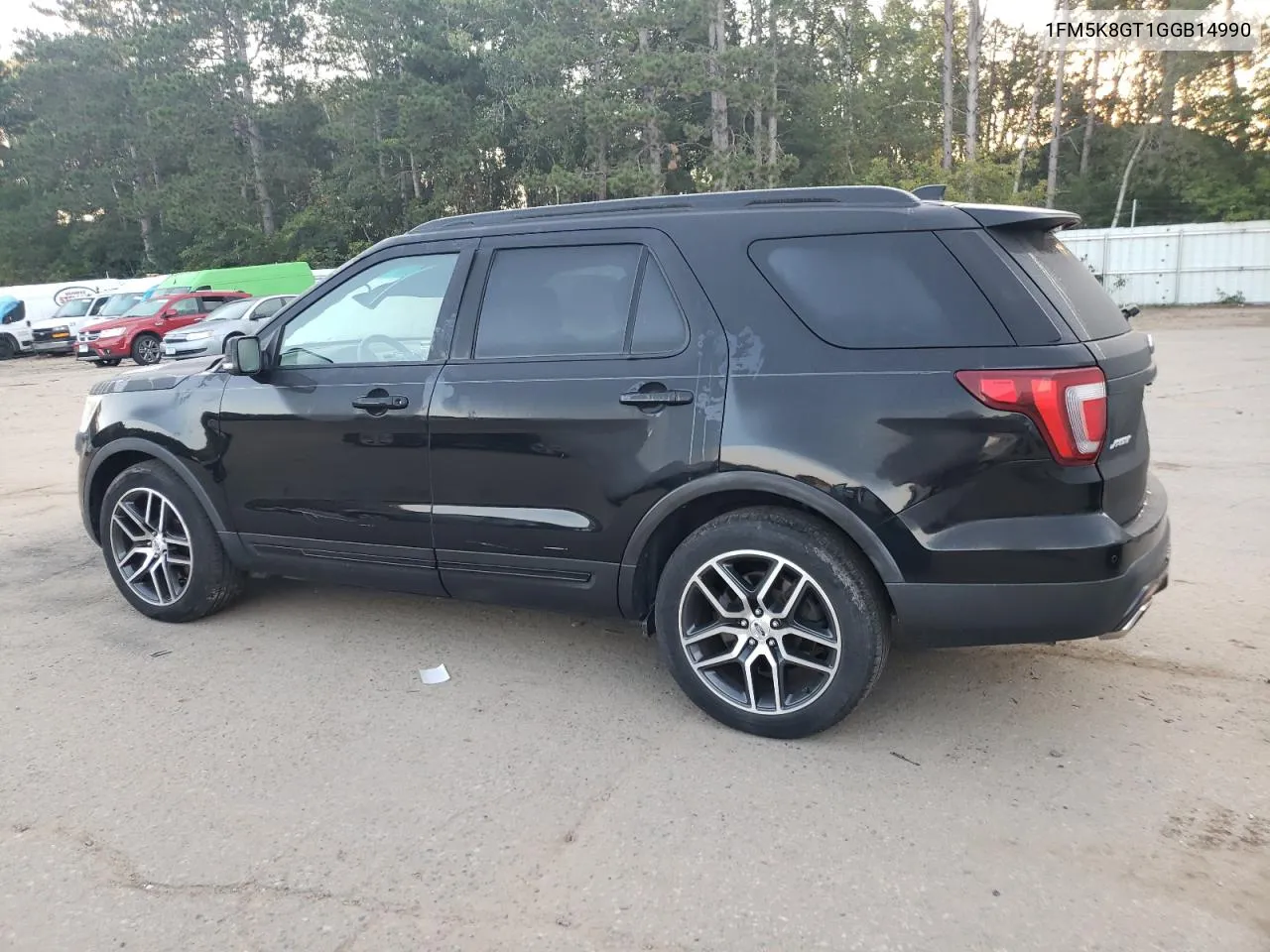 2016 Ford Explorer Sport VIN: 1FM5K8GT1GGB14990 Lot: 70596684