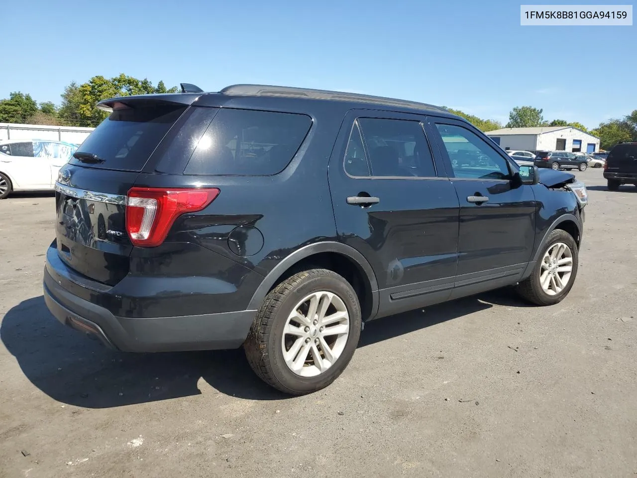 2016 Ford Explorer VIN: 1FM5K8B81GGA94159 Lot: 70631794