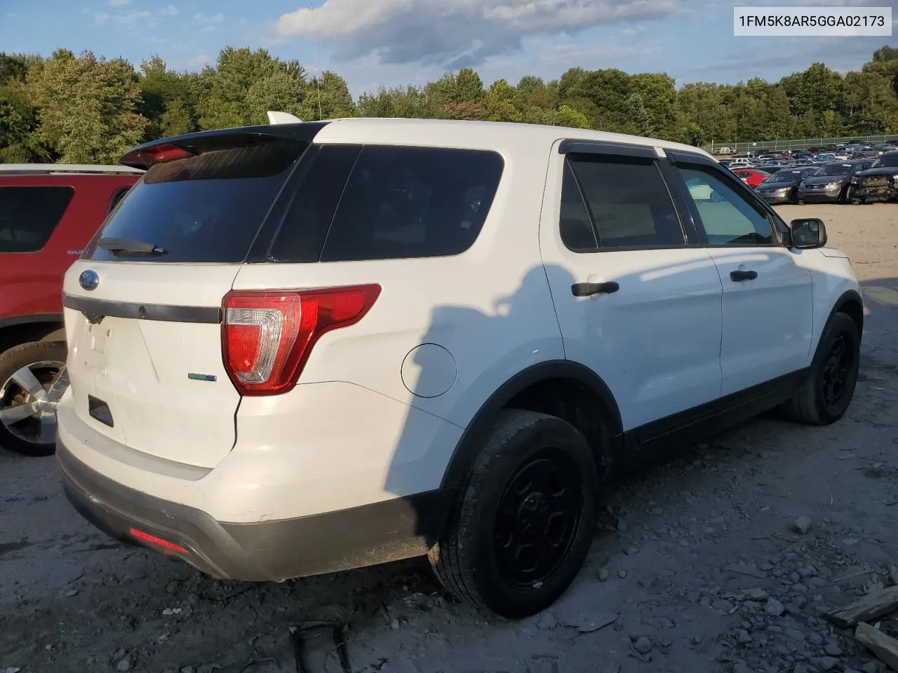 2016 Ford Explorer Police Interceptor VIN: 1FM5K8AR5GGA02173 Lot: 70677784