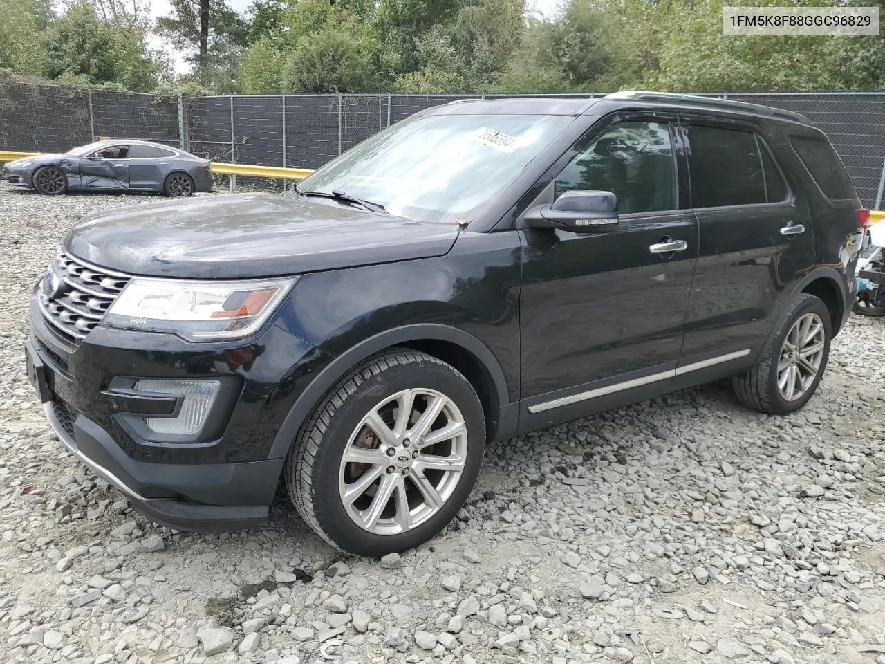 2016 Ford Explorer Limited VIN: 1FM5K8F88GGC96829 Lot: 70685594