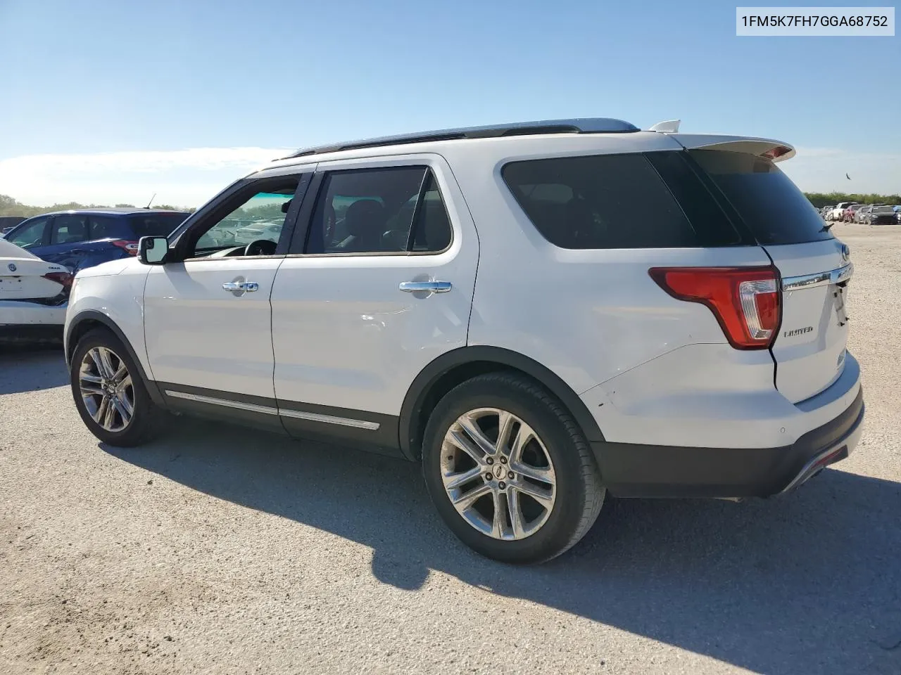 2016 Ford Explorer Limited VIN: 1FM5K7FH7GGA68752 Lot: 70714974