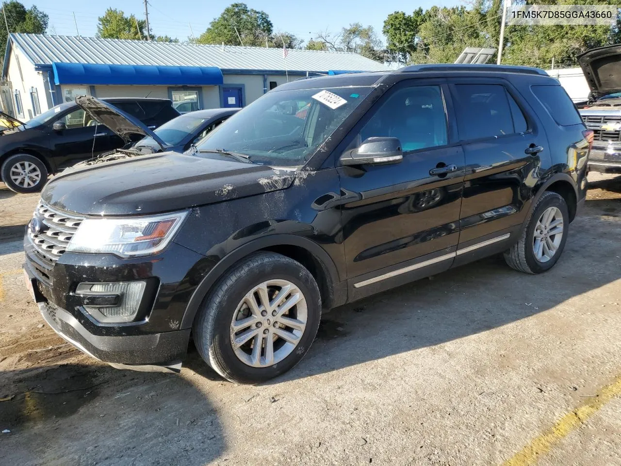 2016 Ford Explorer Xlt VIN: 1FM5K7D85GGA43660 Lot: 70765224