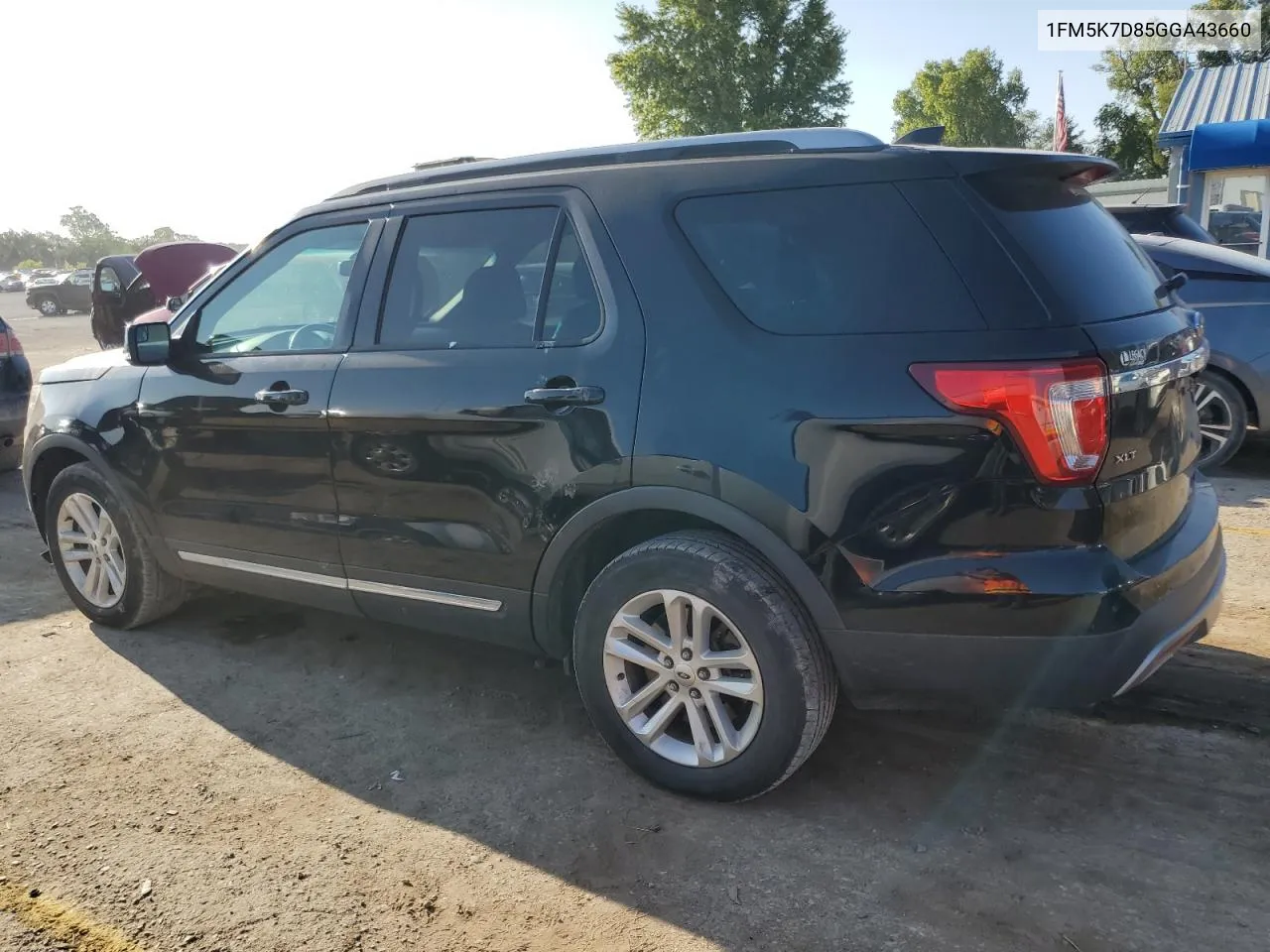 2016 Ford Explorer Xlt VIN: 1FM5K7D85GGA43660 Lot: 70765224