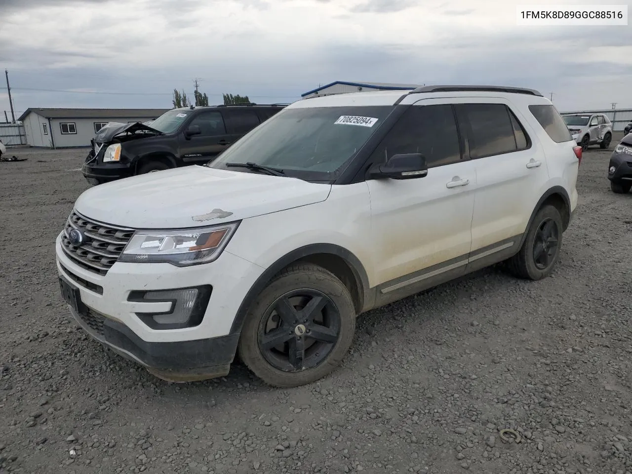 2016 Ford Explorer Xlt VIN: 1FM5K8D89GGC88516 Lot: 70825094