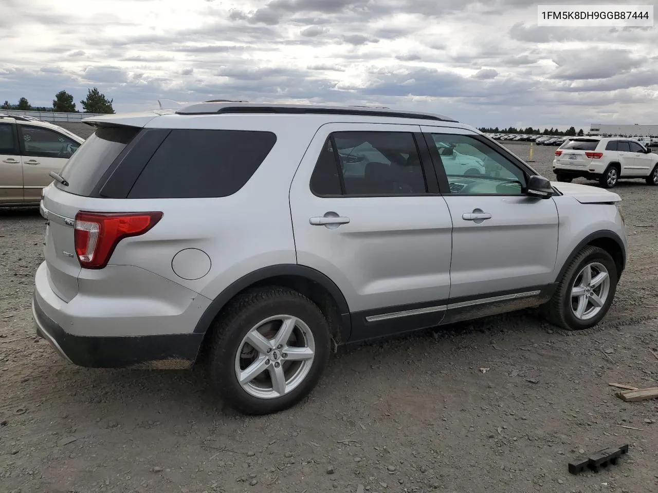 1FM5K8DH9GGB87444 2016 Ford Explorer Xlt