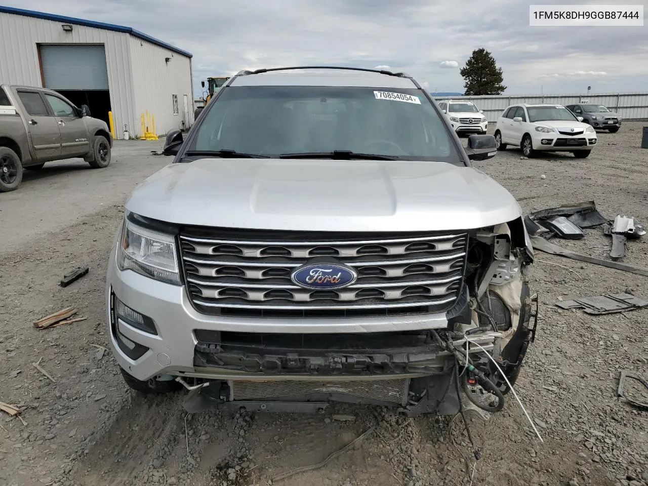 2016 Ford Explorer Xlt VIN: 1FM5K8DH9GGB87444 Lot: 70854054