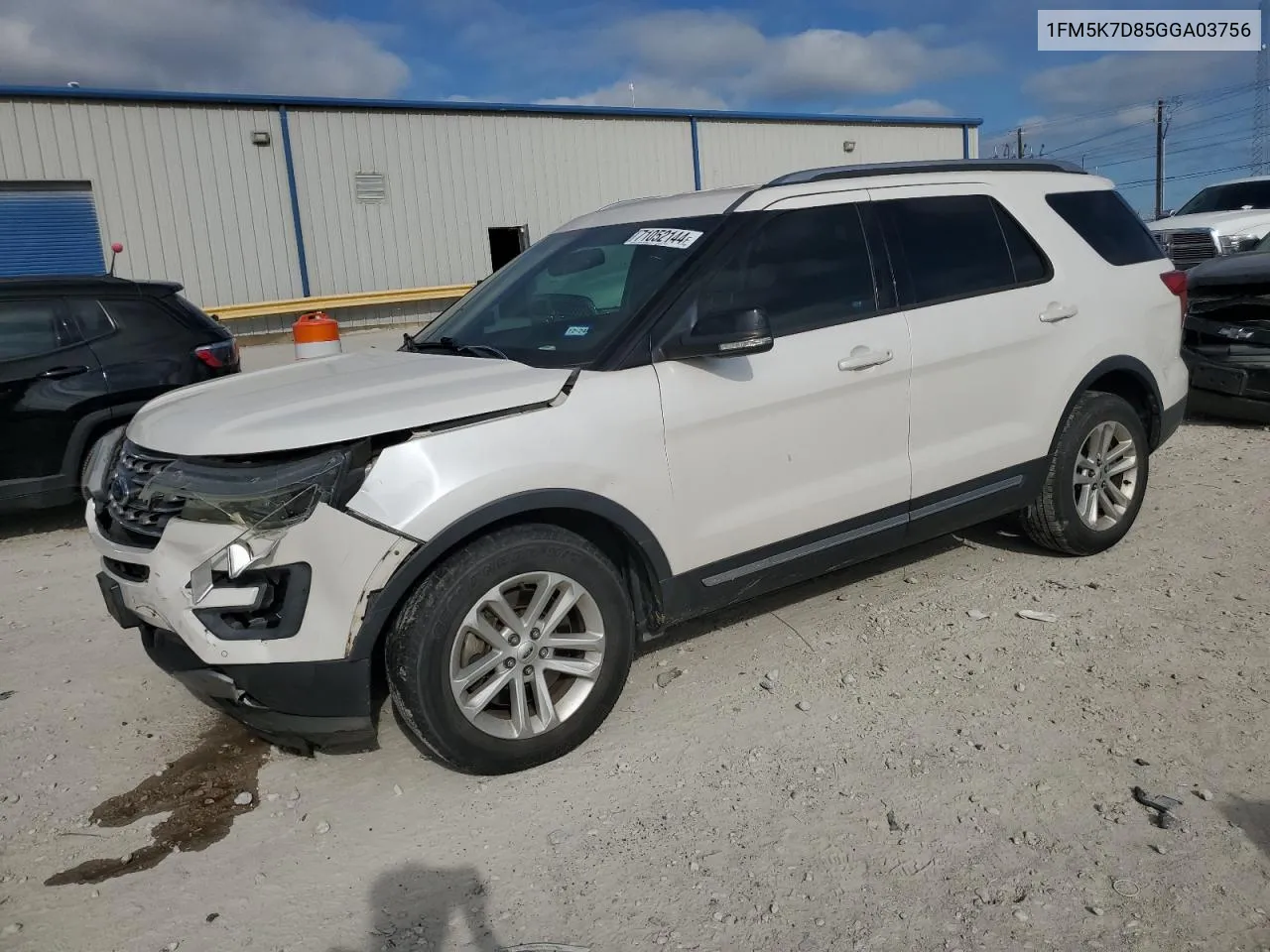 1FM5K7D85GGA03756 2016 Ford Explorer Xlt