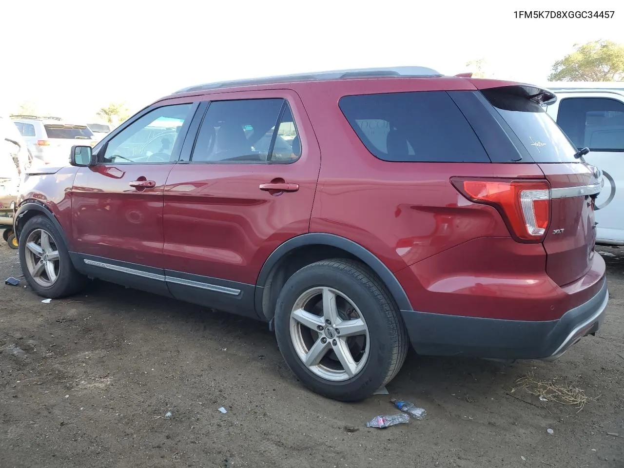 2016 Ford Explorer Xlt VIN: 1FM5K7D8XGGC34457 Lot: 71111004