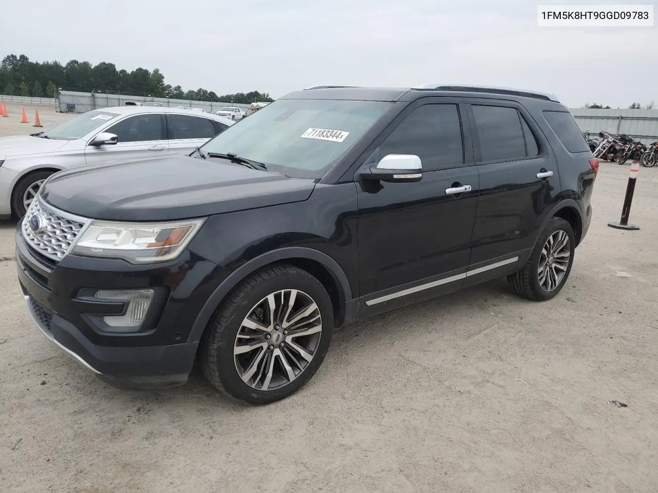 2016 Ford Explorer Platinum VIN: 1FM5K8HT9GGD09783 Lot: 71183344