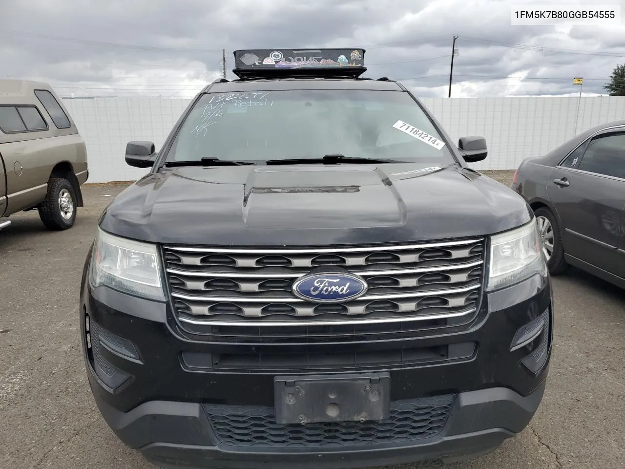 2016 Ford Explorer VIN: 1FM5K7B80GGB54555 Lot: 71184214