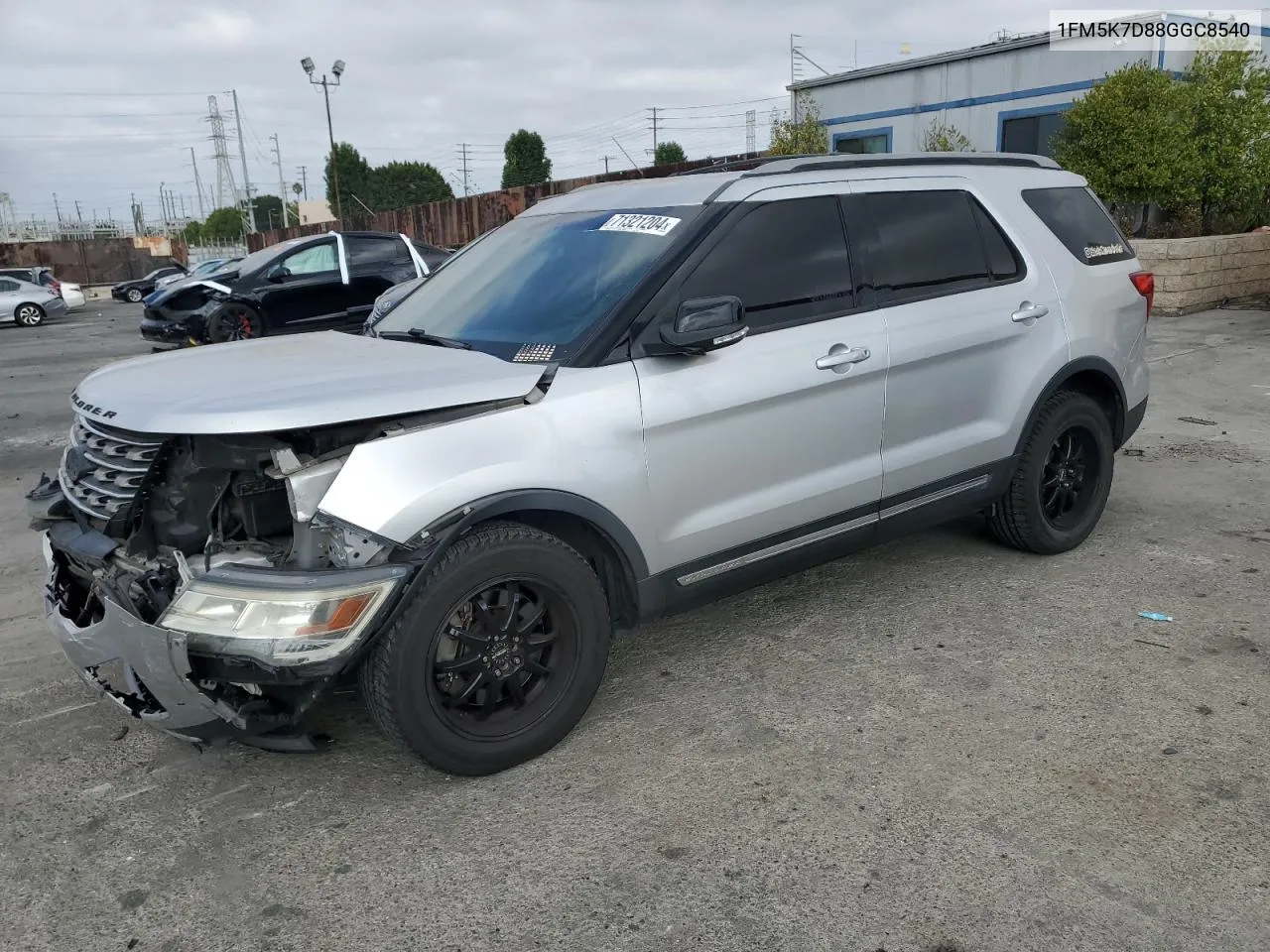 2016 Ford Explorer Xlt VIN: 1FM5K7D88GGC8540 Lot: 71321204