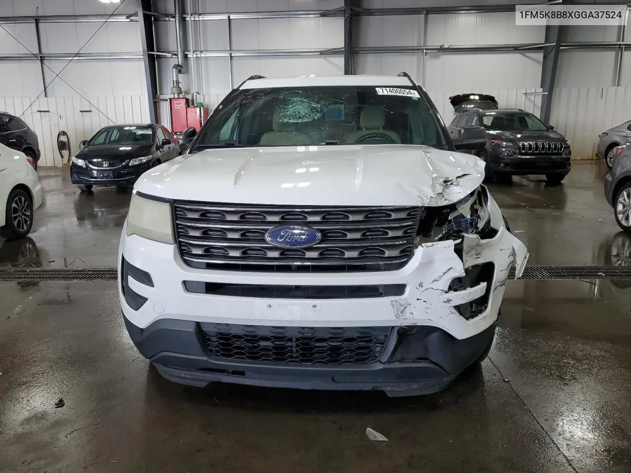 2016 Ford Explorer VIN: 1FM5K8B8XGGA37524 Lot: 71400054