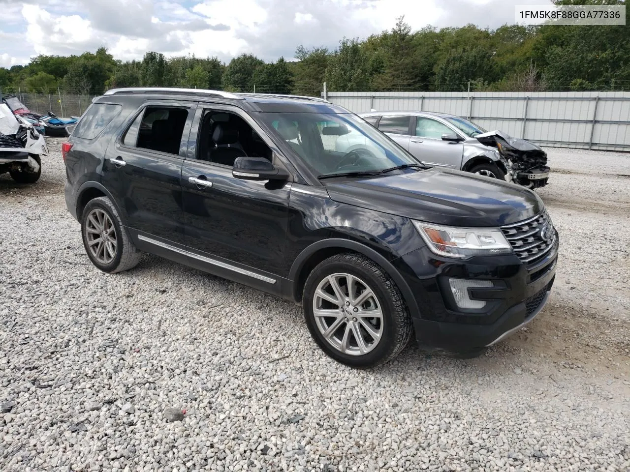 2016 Ford Explorer Limited VIN: 1FM5K8F88GGA77336 Lot: 71533194