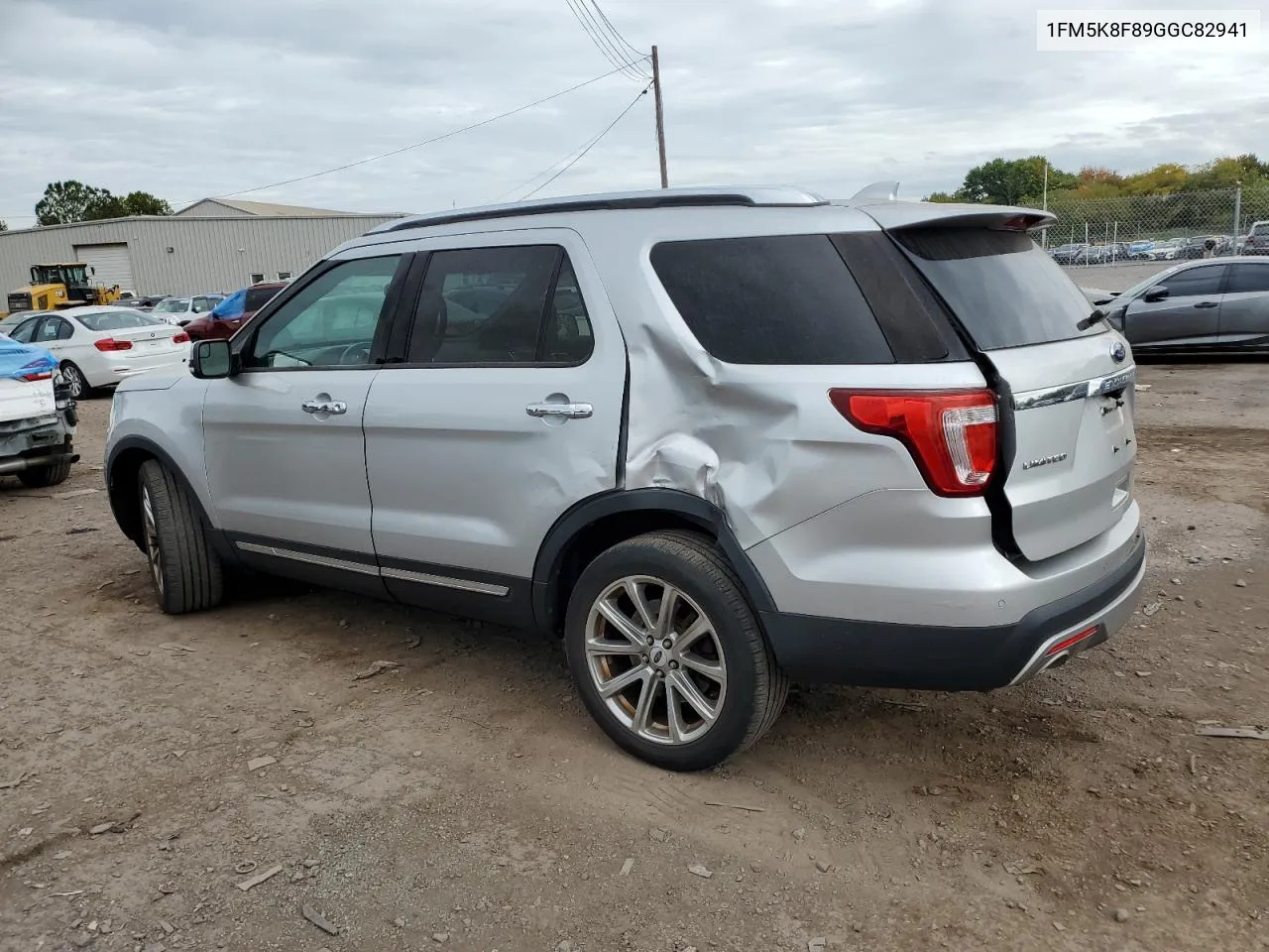 1FM5K8F89GGC82941 2016 Ford Explorer Limited