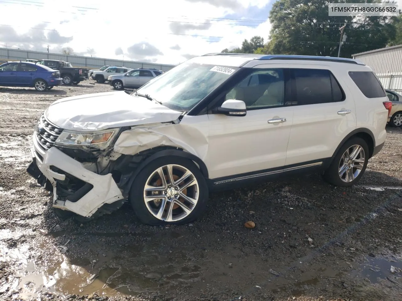 1FM5K7FH8GGC66532 2016 Ford Explorer Limited