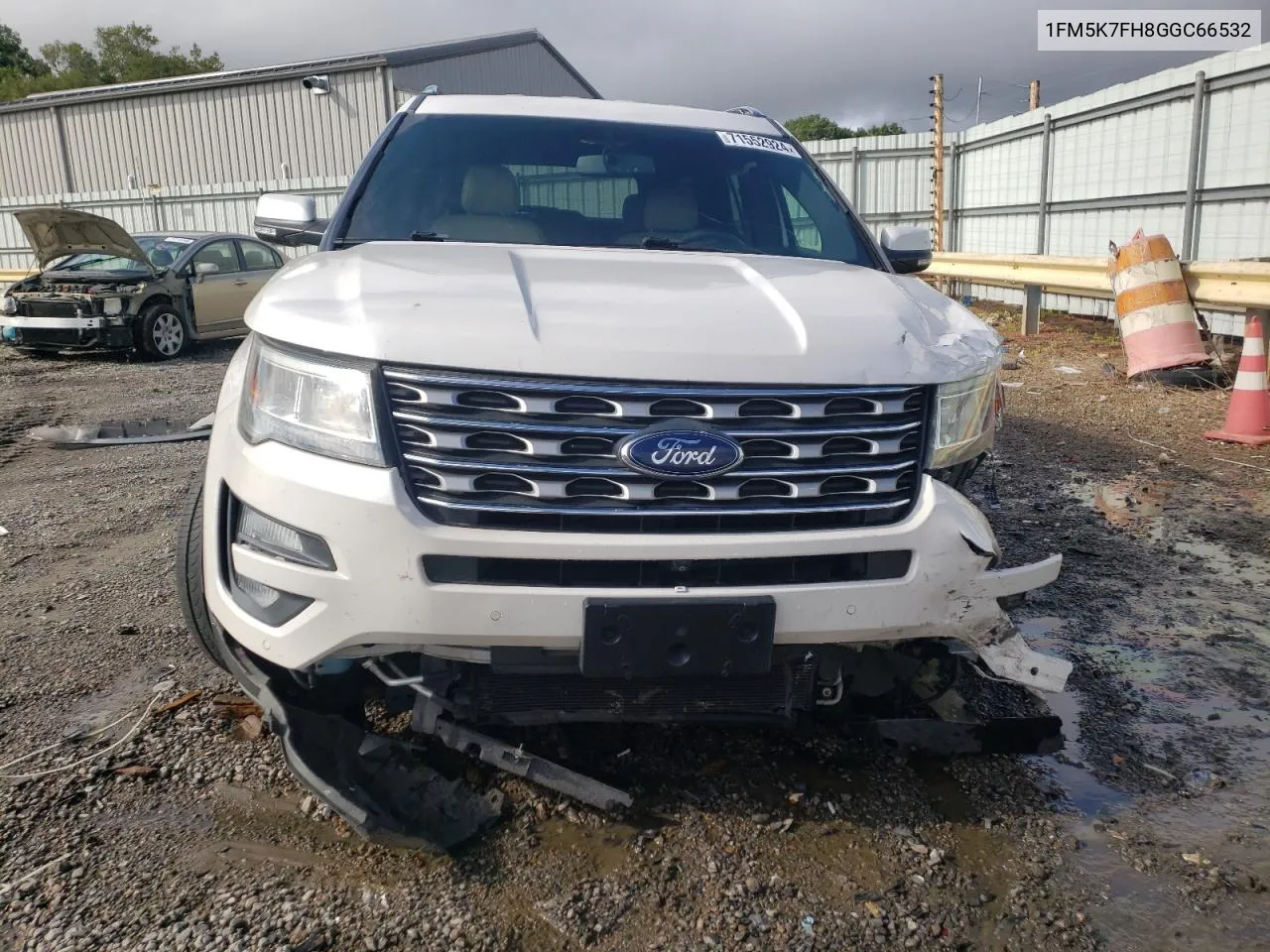 1FM5K7FH8GGC66532 2016 Ford Explorer Limited