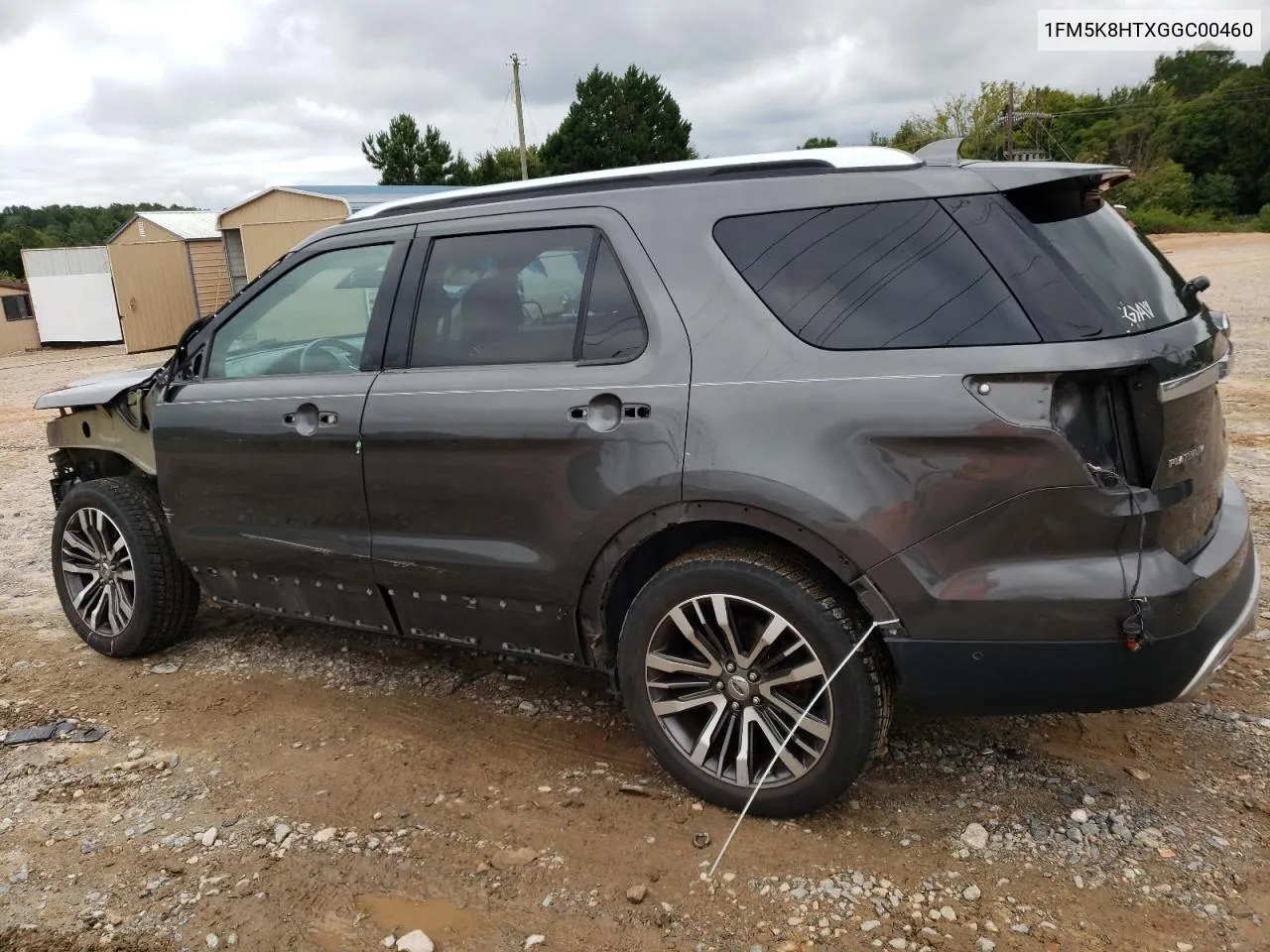 2016 Ford Explorer Platinum VIN: 1FM5K8HTXGGC00460 Lot: 71571774