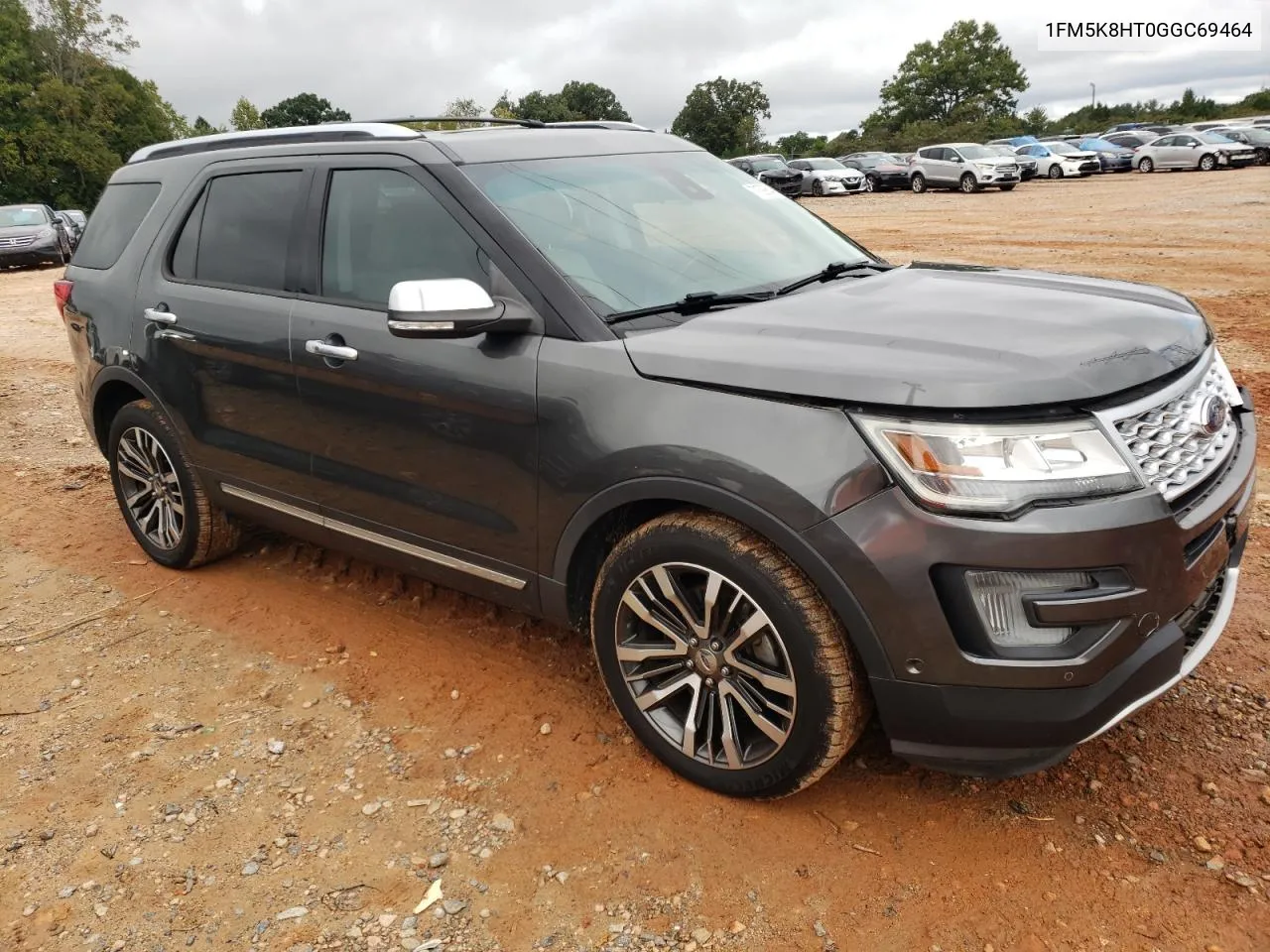 1FM5K8HT0GGC69464 2016 Ford Explorer Platinum