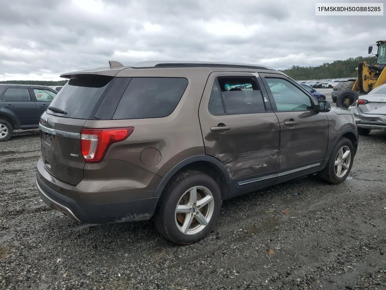 2016 Ford Explorer Xlt VIN: 1FM5K8DH5GGB85285 Lot: 71609534