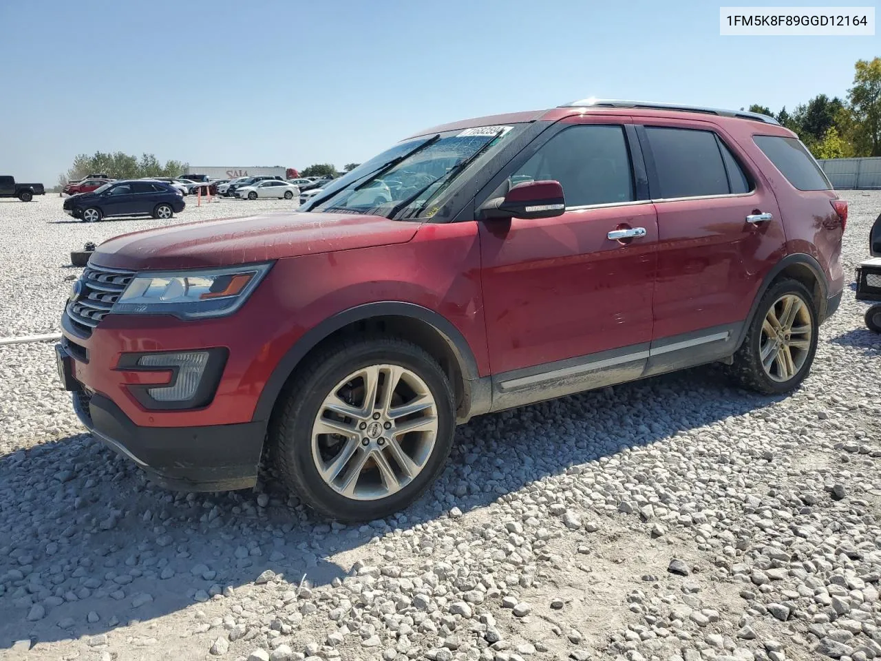 1FM5K8F89GGD12164 2016 Ford Explorer Limited