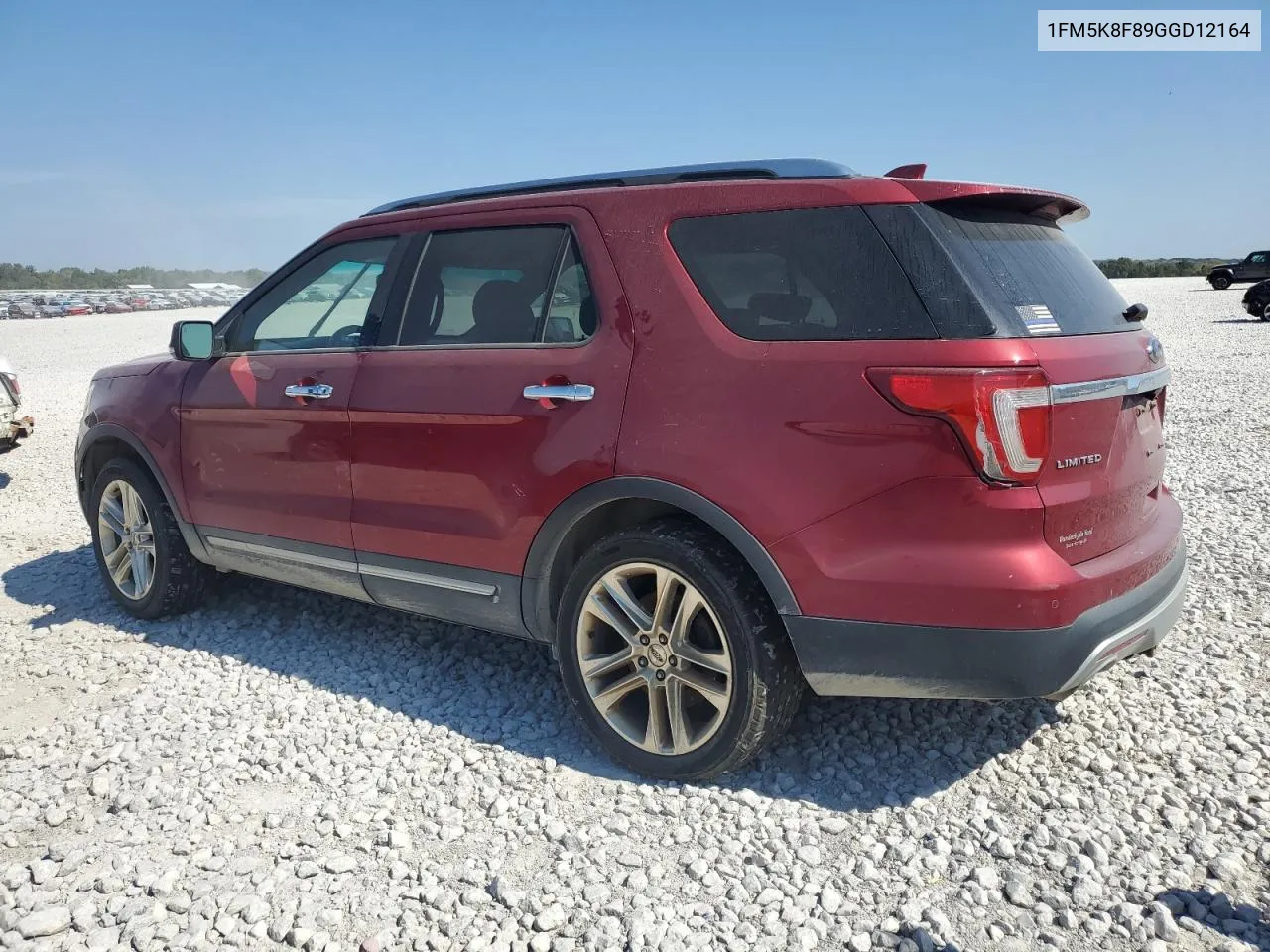 1FM5K8F89GGD12164 2016 Ford Explorer Limited